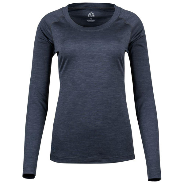 Fjern - Womens Andas Long Sleeve Crew (Storm)