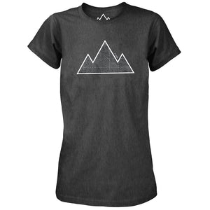 Womens Contours T-Shirt (Black Marl)