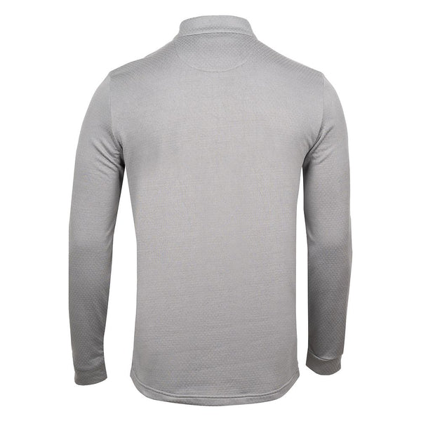 Lochie Mens Grid Fleece Full Zip Full Zip (Lava Smoke)