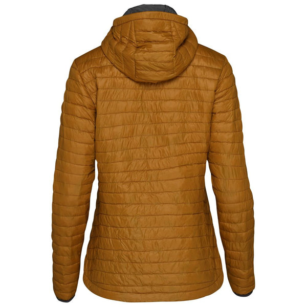 Womens Merino Wool Insulated Jacket (Mustard/Smoke)