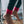 Isobaa Junior Merino Blend 200 Leggings (Smoke/Fuchsia)