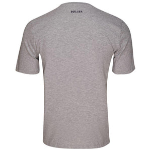 Bølger Mens Risor Wave Cotton Tee (Cloud Grey Melange) - Unbound Supply Co.