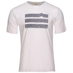 Bølger Mens Risor Wave Cotton Tee (White) - Unbound Supply Co.