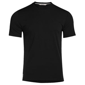 Bølger Mens Tustna Merino Blend T-Shirt (Black) - Unbound Supply Co.