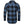 Bølger | Mens Vikten Padded Lumberjack Overshirt (Blue/Black)