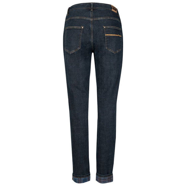 Bølger | Womens Napp Brushed Jeans (Checked)