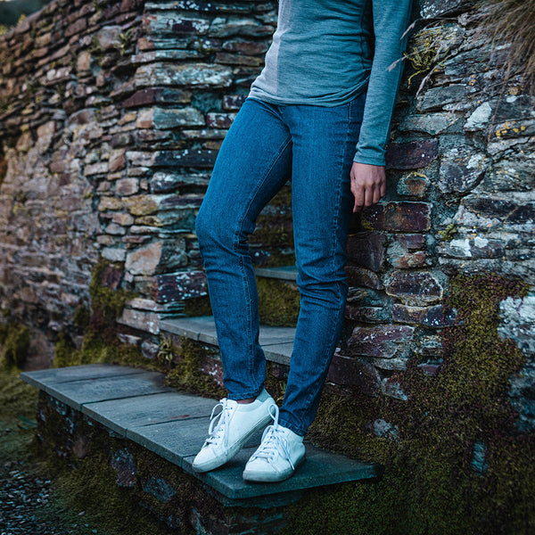 Bølger | Womens Nesna Casual Jeans (Enzyme Wash)