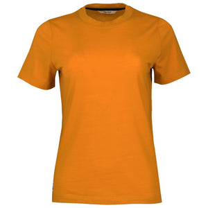 Bølger | Womens Tustna Merino Blend T-Shirt (Golden Yellow)