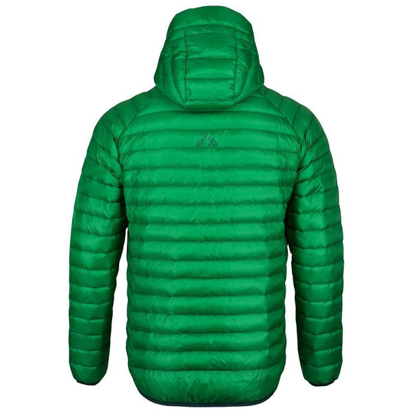 Mens Aktiv Down Hooded Jacket (Green/Pine)