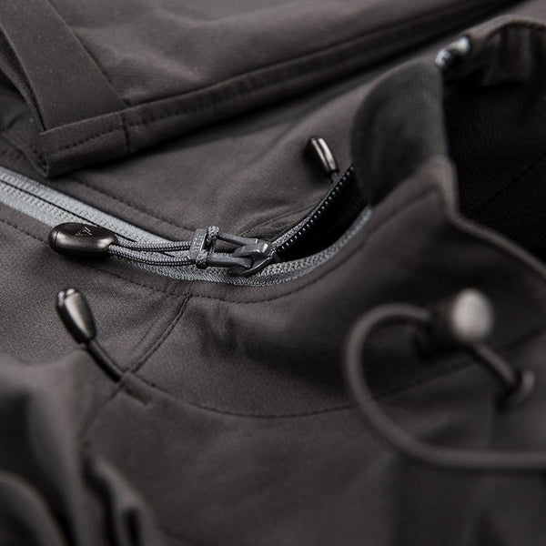 Mens Grenser Softshell Jacket (Black/Charcoal) | Fjern – Unbound Supply Co.