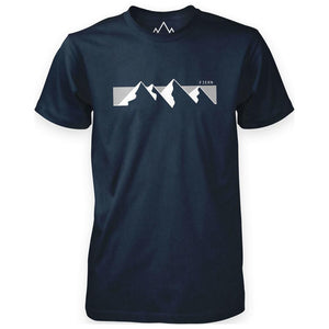 Mens Horizon T-Shirt (Navy Marl)