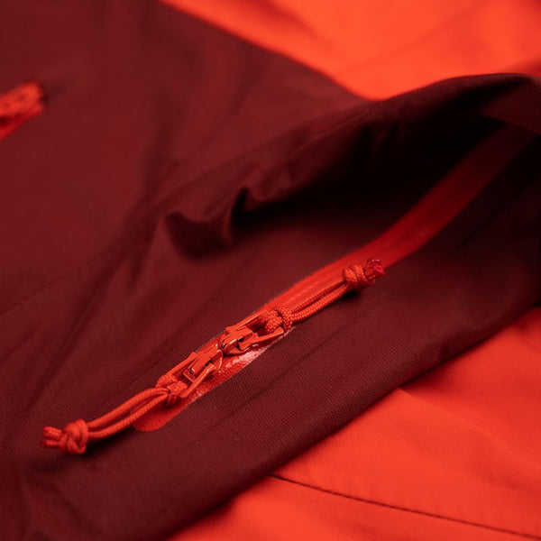 Mens Orkan Waterproof Shell Jacket (Orange/Rust)