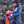 Fjern - Womens Bresprekk Half Zip Grid Fleece (Petrol/Arctic Blue)