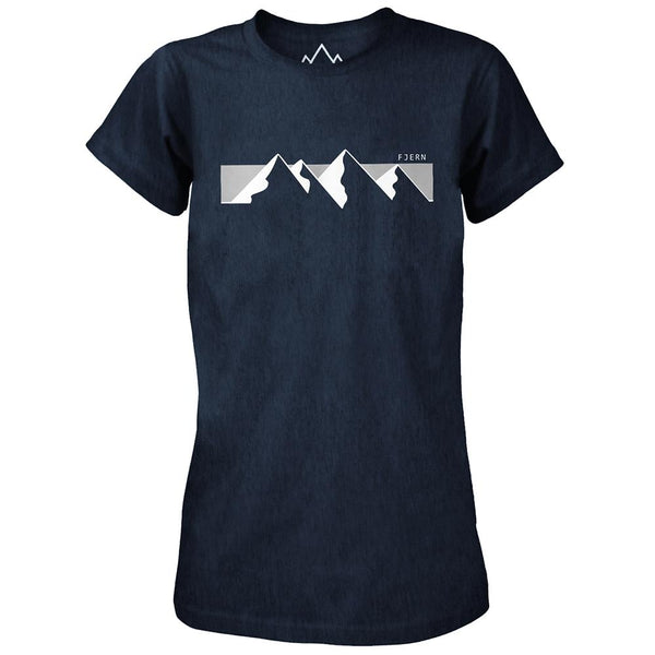 Womens Horizon T-Shirt (Navy Marl)