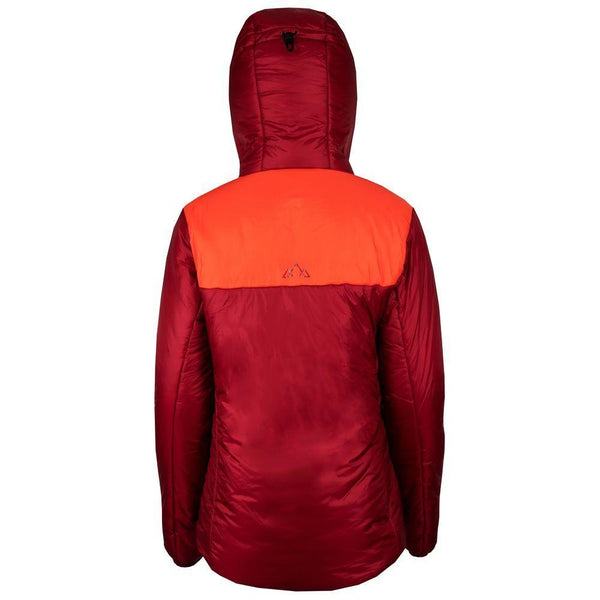 Womens Husly Super Insulated Jacket (Red/Orange)