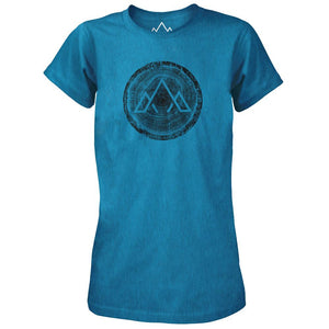 Womens Life Span T-Shirt (Blue Marl)