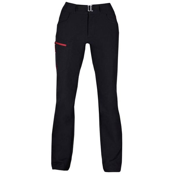 Womens Nord Softshell Trousers (Black/Rust)