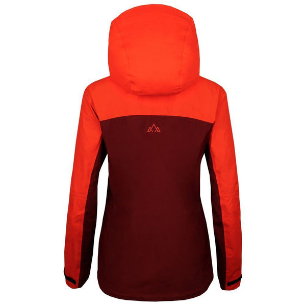 Womens Orkan Waterproof Shell Jacket (Orange/Rust)