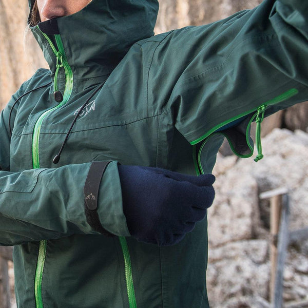Womens Orkan Waterproof Shell Jacket (Pine/Green)