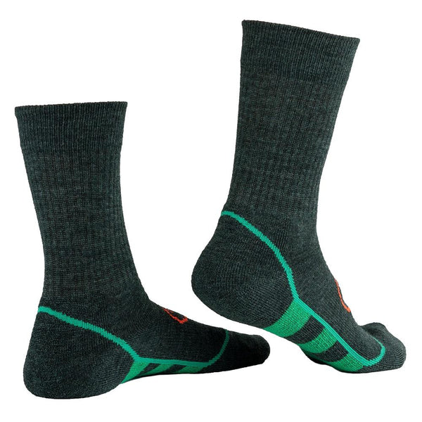 Isobaa Merino Blend Hiking Socks (3 Pack - Forest/Green)