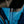 Isobaa Mens Merino 200 Zip Neck Hoodie (Blue)
