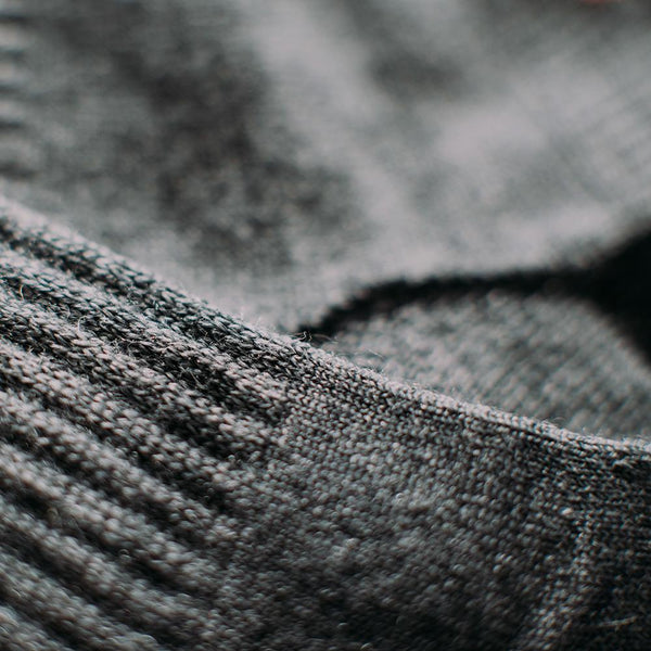 Isobaa Merino Blend Hiking Socks (3 Pack - Charcoal/Black)