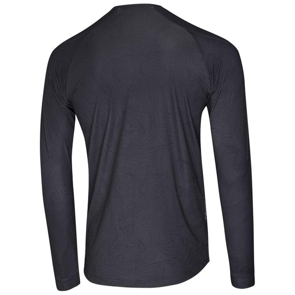 Rivelo Mens Contour Long Sleeve MTB Jersey (Slate) - Unbound Supply Co.