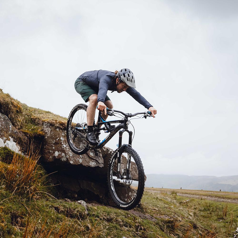 Rivelo Mens Contour Long Sleeve MTB Jersey (Slate) Unbound