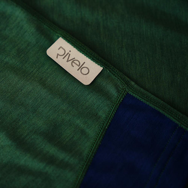 Rivelo Mens Cresswell Merino Blend Tee (Racing Green) - Unbound Supply Co.