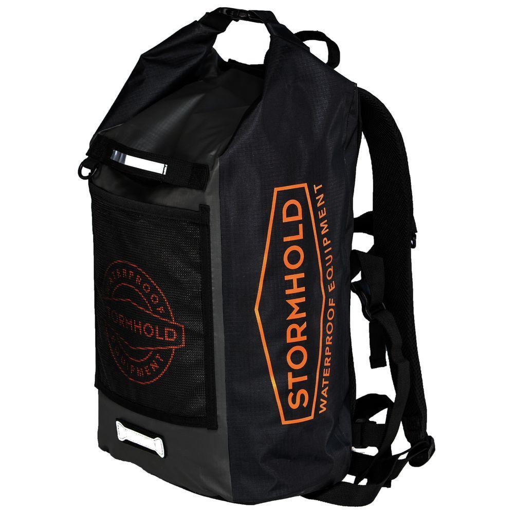 Stormhold Commuter 20L Waterproof Backpack (Charcoal/Orange