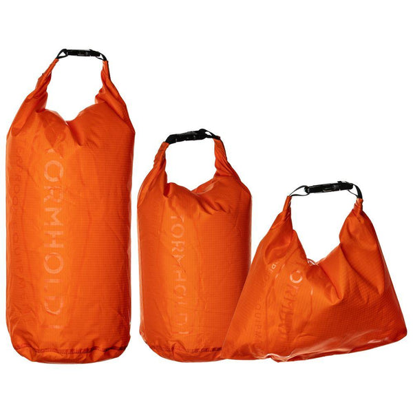 Unbound Supply Co - Stormhold - Essential Waterproof Dry Sack Set (3 Pack - Orange)