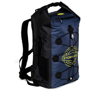 Unbound Supply Co - Stormhold - Weekender 30L Waterproof Backpack (Navy/Yellow)