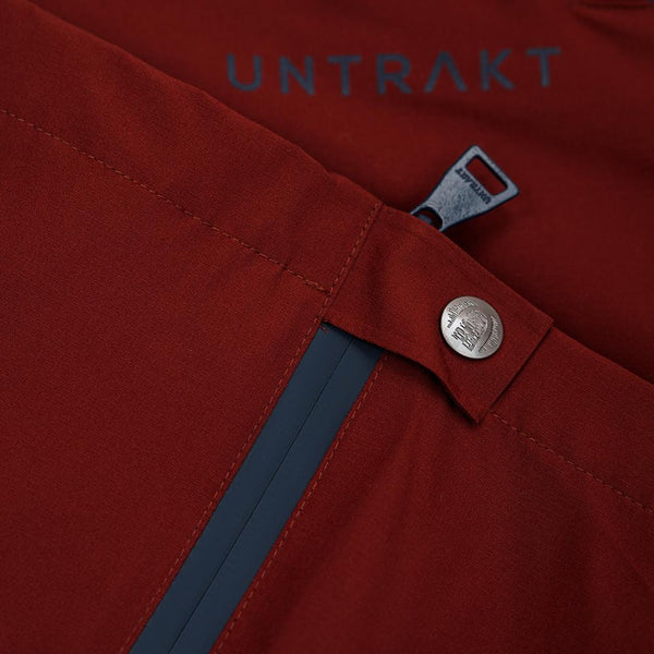 Untrakt Mens Feldspar 2L Shell Ski Trousers (Rust/Ink) - Unbound Supply Co.