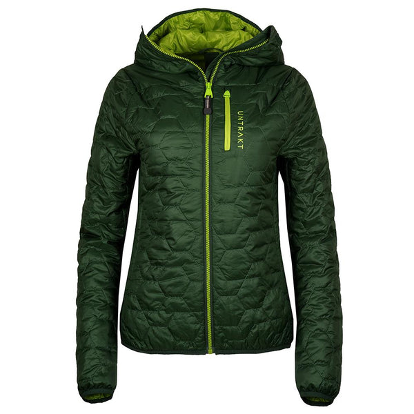 Untrakt Womens Microcline Mid Layer Jacket (Evergreen/Genepi) - Unbound Supply Co.