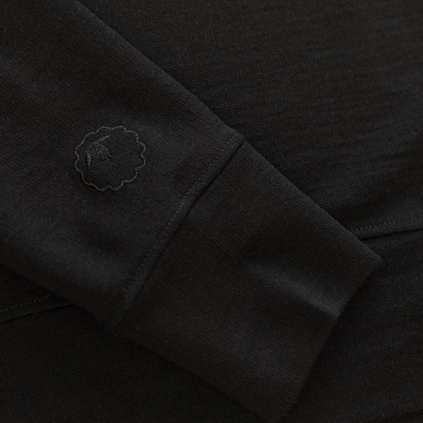 Isobaa Womens Merino 260 Lounge Sweatshirt (Black)